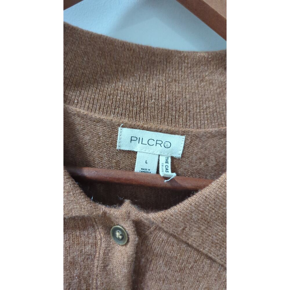 Pilcro Anthropologie The Jensen Cashmere Cropped Jumper Sweater - Picture 4 of 5